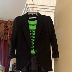 Gibson Black Blazer rushed sleeves
2 piece bundle